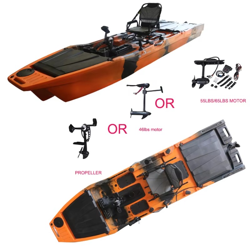 قارب كاياك فايكنج 12.6 قدم بمح - مراجعة Fishing Boat Trolling Motor وسعره