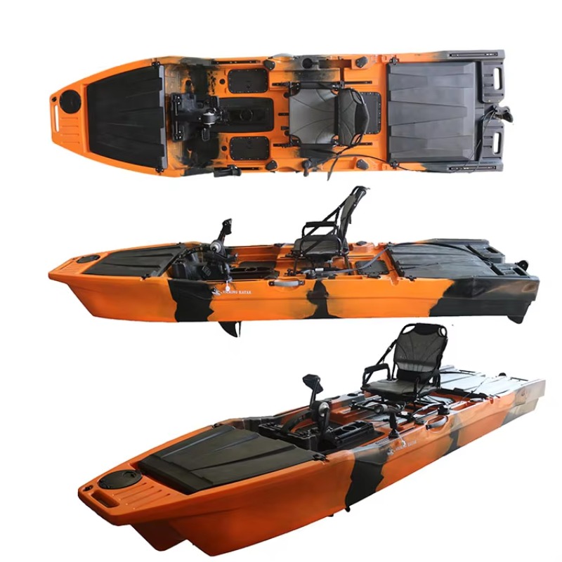 قارب كاياك فايكنج 12.6 قدم بمح - مراجعة Fishing Boat Trolling Motor وسعره