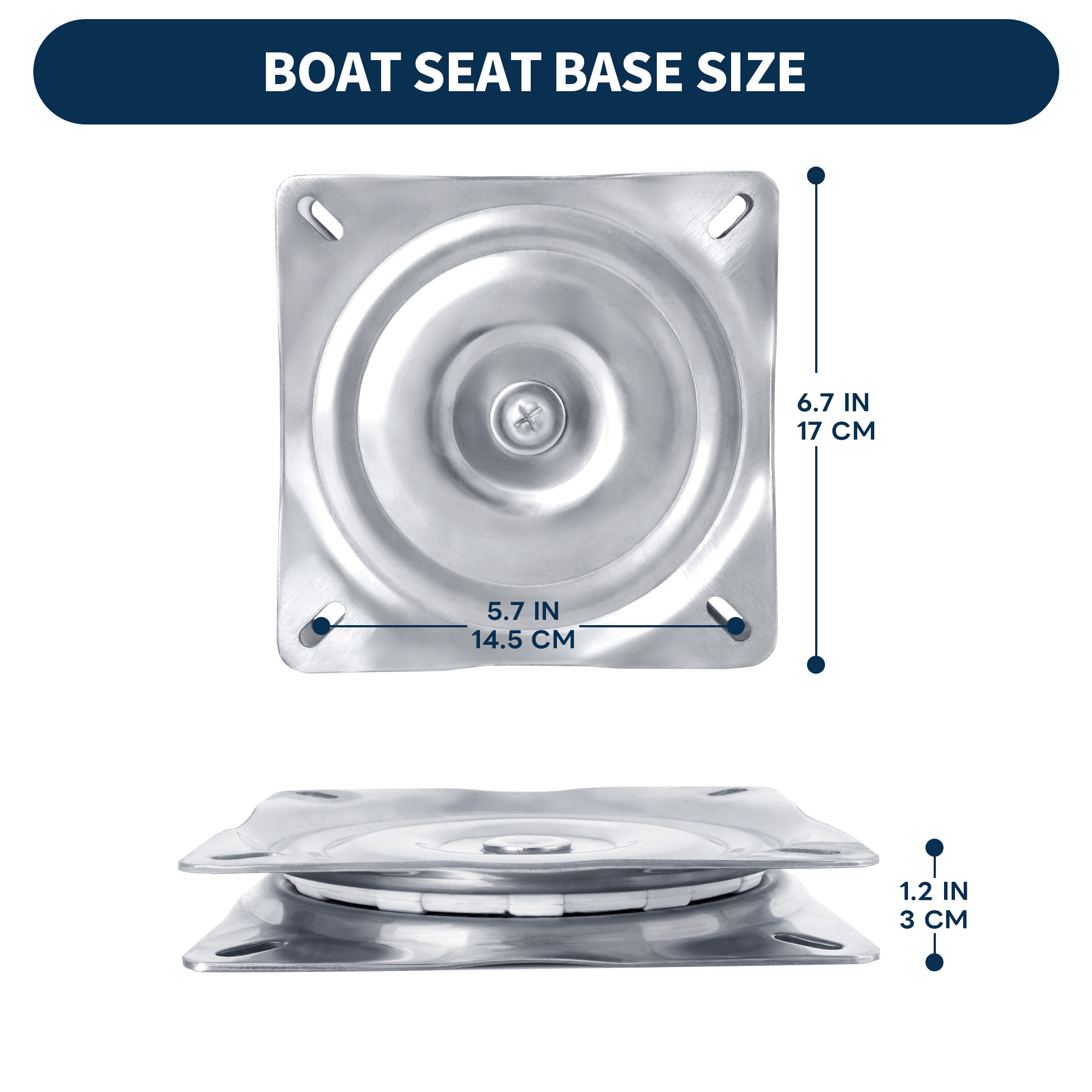 مقعد القارب دوار، لوحة دوارة ل - مراجعة Fishing Boat Seat وسعره